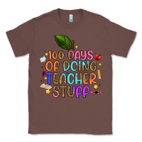 Chestnut 100 days of doing teacher stuff Classic Tee - Artiststas