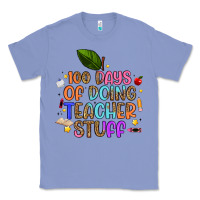 Colony Blue 100 days of doing teacher stuff Classic Tee - Artiststas