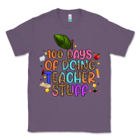 Lavender 100 days of doing teacher stuff Classic Tee - Artiststas