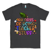 Smoke 100 days of doing teacher stuff Classic Tee - Artiststas