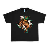 Black Cowhide Texas Map Rodeo Cowboy Urban Heavy Tee - Bettercallsaul