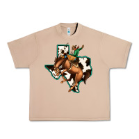 Burro Cowhide Texas Map Rodeo Cowboy Urban Heavy Tee - Bettercallsaul