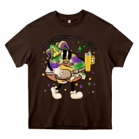 Chocolate Brown out here lookin like a snack king cake mardi gras Heavy Core Tee - MaliasSmallBusiness