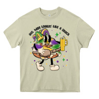 Mossy out here lookin like a snack king cake mardi gras Heavy Core Tee - MaliasSmallBusiness