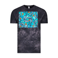 Cloud Black humpback whale mousepad Vintage Tee - BarkalooDesign