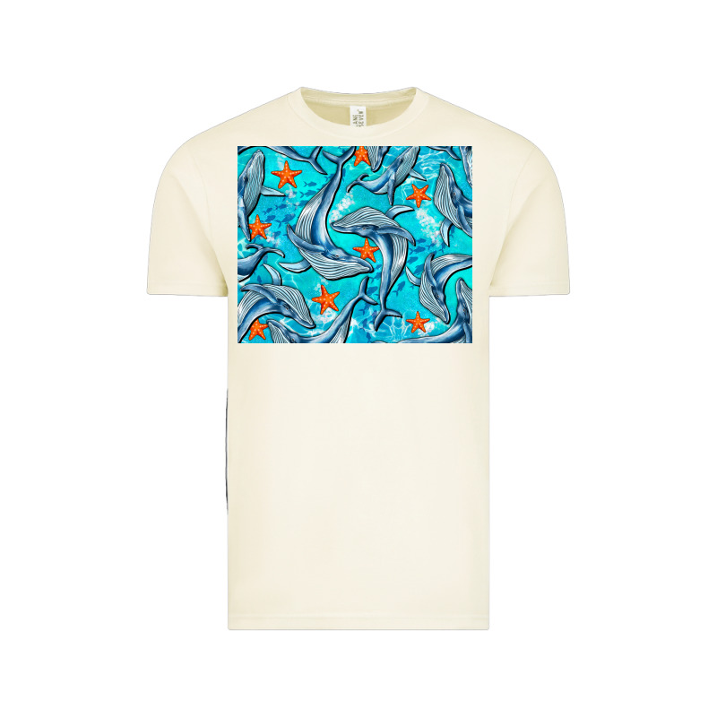 Humpback Whale Mousepad Vintage Tee by BarkalooDesign | Teevron