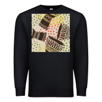 Black african drum seamless pattern Premium Sweatshirt - BundleAndBundleShop