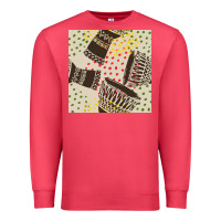 Cardinal african drum seamless pattern Premium Sweatshirt - BundleAndBundleShop