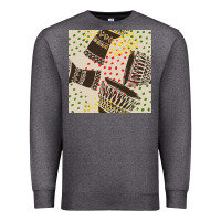 Charcoal Heather african drum seamless pattern Premium Sweatshirt - BundleAndBundleShop
