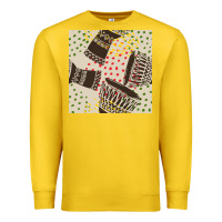 Lemon african drum seamless pattern Premium Sweatshirt - BundleAndBundleShop
