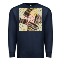 Navy african drum seamless pattern Premium Sweatshirt - BundleAndBundleShop