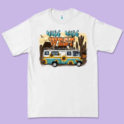 Wild Wild West Premium Tee Designed By Nancycooperartshop