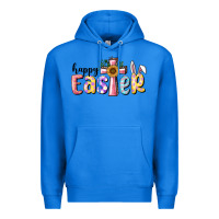 True Royal Happy Easter With Cross Premium Hoodie - RanaPortraitStore