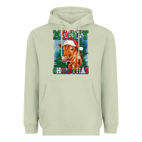 Matcha mooey christmas heifer Heavyweight Hoodie - FaDigitalArtStudio