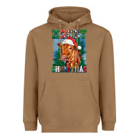 Toasted Coconut mooey christmas heifer Heavyweight Hoodie - FaDigitalArtStudio