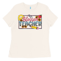 Bone blessed teacher Ladies Tee - MaliasSmallBusiness