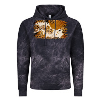 Cloud Black leopard cowhide brushstroke Vintage Hoodie - Jasminsmagicworld