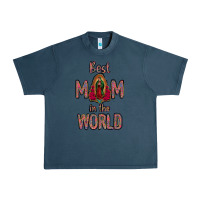 Midnight Navy Best Mom in the World Urban Heavy Tee - Bettercallsaul