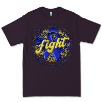 Plum fight colorectal cancer Premium Tee - NancyCooperArtShop
