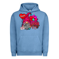 Pigment Pebble Blue happy valentines day Urban Hoodie - SublimationCraftShop