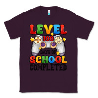 Plum level 100 days of school completed Classic Tee - Artiststas