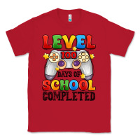 Red level 100 days of school completed Classic Tee - Artiststas