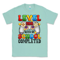 Seafoam level 100 days of school completed Classic Tee - Artiststas