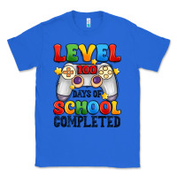 True Royal level 100 days of school completed Classic Tee - Artiststas
