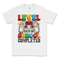 White level 100 days of school completed Classic Tee - Artiststas