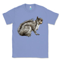 Colony Blue Gray Squirrel Classic Tee - LillyAllenDesigns