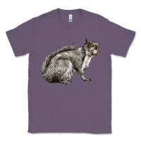 Lavender Gray Squirrel Classic Tee - LillyAllenDesigns