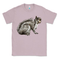 Lilac Gray Squirrel Classic Tee - LillyAllenDesigns