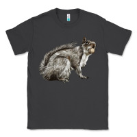 Smoke Gray Squirrel Classic Tee - LillyAllenDesigns