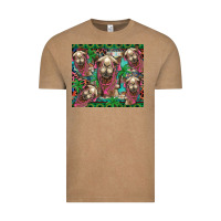 Vintage Coffee camel face Vintage Tee - BarkalooDesign