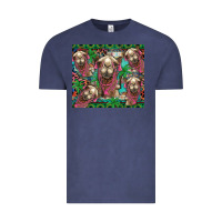 Vintage Denim camel face Vintage Tee - BarkalooDesign