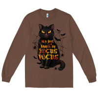 Chestnut It's Just a Bunch of Hocus Pocus Long Sleeve Tee - texasbilliewilder