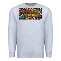 Heather Grey hispanic heritage license plate Premium Sweatshirt - BundleAndBundleShop