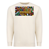 Sandshell hispanic heritage license plate Premium Sweatshirt - BundleAndBundleShop