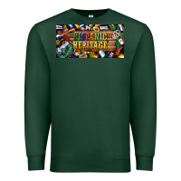 Sports Green hispanic heritage license plate Premium Sweatshirt - BundleAndBundleShop