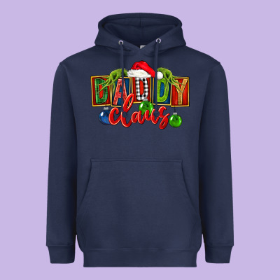 Christmas Daddy Claus Heavyweight Hoodie Designed By Fadigitalartstudio