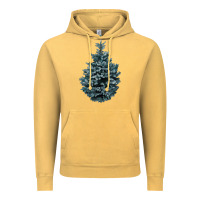 Vintage Mustard Colorado Blue Spruce Vintage Hoodie - RanaPortraitStore