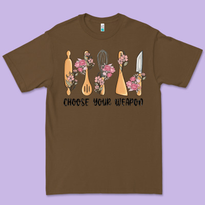 Choose Your Weapon Premium Tee Designed By Maliassmallbusiness