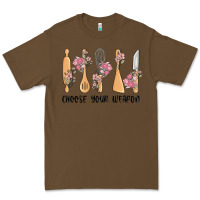 Cacao choose your weapon Premium Tee - MaliasSmallBusiness