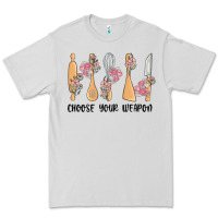 Dove Grey choose your weapon Premium Tee - MaliasSmallBusiness