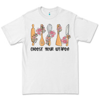 White choose your weapon Premium Tee - MaliasSmallBusiness