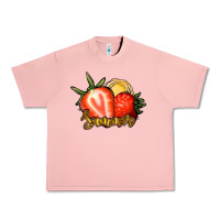 Salmon Strawberry Summer Urban Heavy Tee - Bettercallsaul