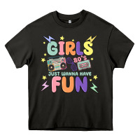 Asphalt girls just wanna have fun Heavy Core Tee - MaliasSmallBusiness