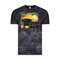 Cloud Black here comes the sun Vintage Tee - BarkalooDesign