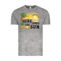 Cloud Rock here comes the sun Vintage Tee - BarkalooDesign