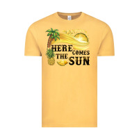Vintage Mustard here comes the sun Vintage Tee - BarkalooDesign